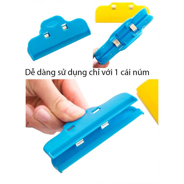 Kẹp Khóa Kín Bảo Quản Thức Ăn, Bim Bim, Gia Vị, Bánh Kẹo - LOKING