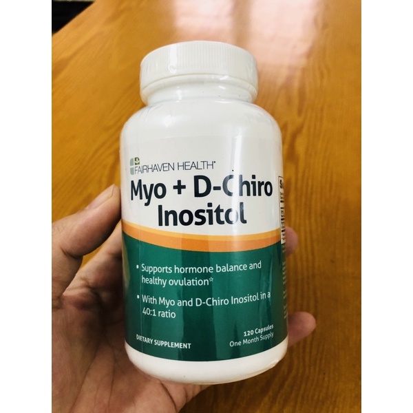 Myo inositol - Dchiro inositol: hỗ trợ nội tiết