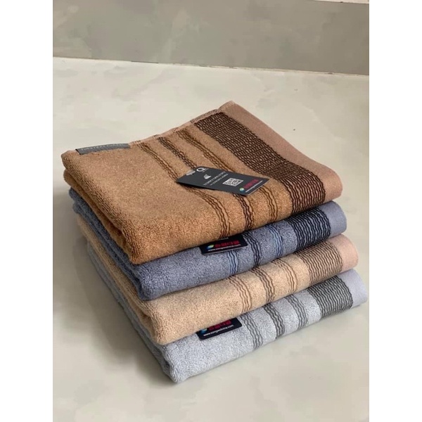 [chính hãng] khăn mặt 100% sợi tre cao cấp Songwol 30x45cm