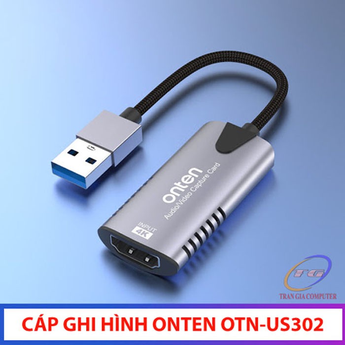 Cáp ghi hình HDMI sang USB 3.0 Onten OTN-US302