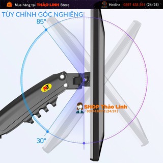 GIÁ TREO MÀN HÌNH NB-H80 - TẢI TRỌNG 9KG - XOAY MÀN 360 ĐỘ [SẢN PHẨM MỚI]