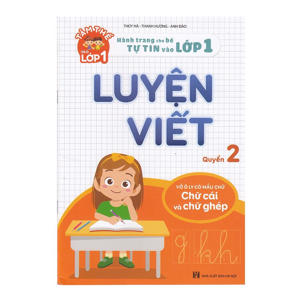 Sách - Combo 2 Quyển Luyện Viết - Hành Trang Cho Bé Vào Lớp 1