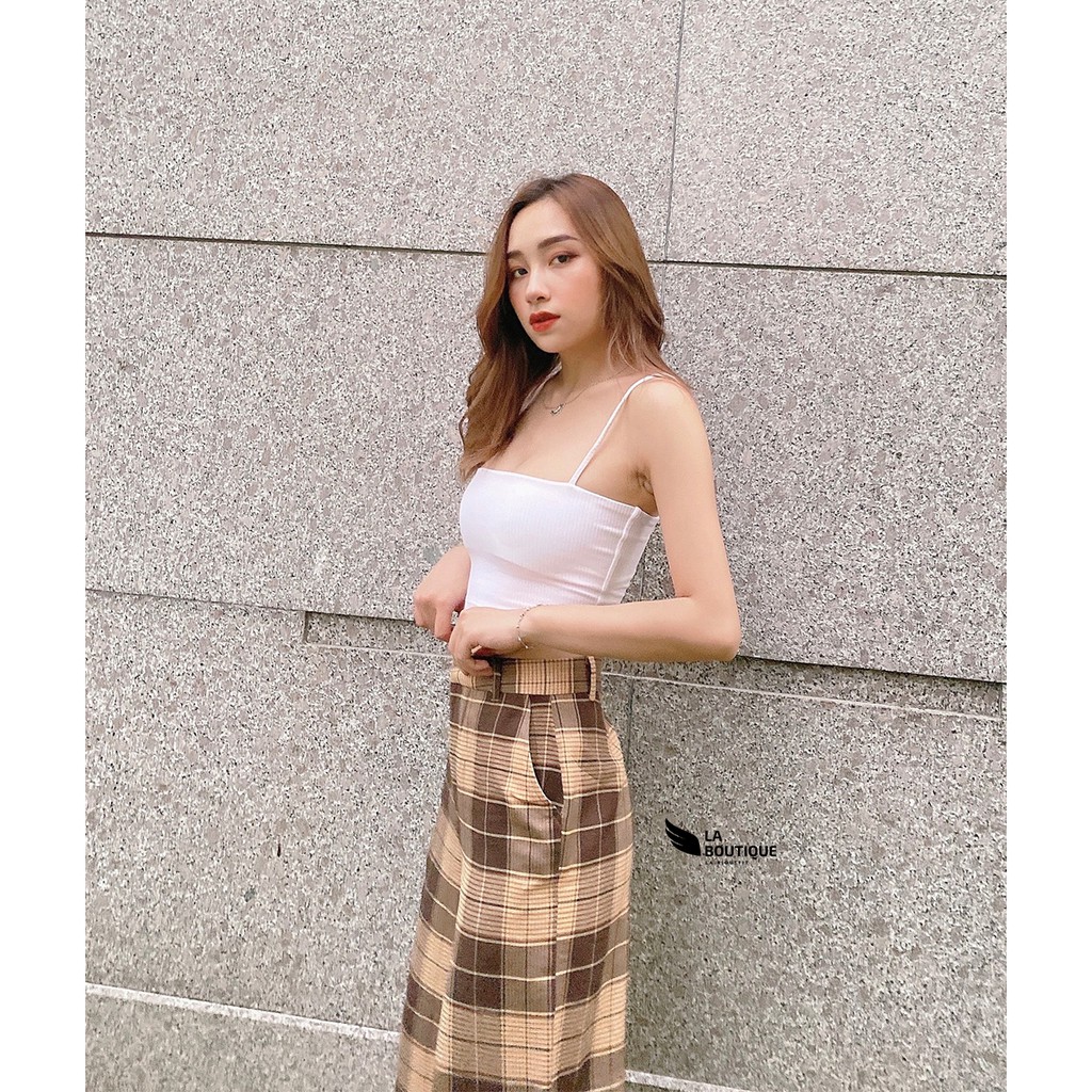 Quần Tây Sọc Caro Form Lửng La Boutique, Có Size, Chất Vải Kate Mềm, Trang Phục Công Sở, Đi Dạo Phố | BigBuy360 - bigbuy360.vn