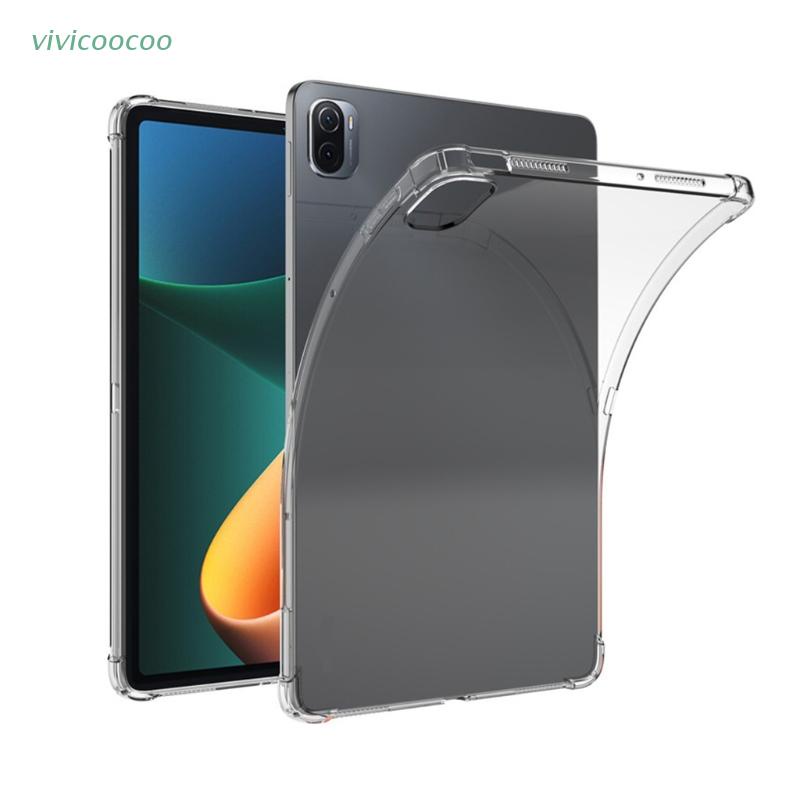 Ốp máy tính bảng TPU silicon có túi khí chống rơi vỡ cho Xiaomi Pad 5 Pro / Pad 5