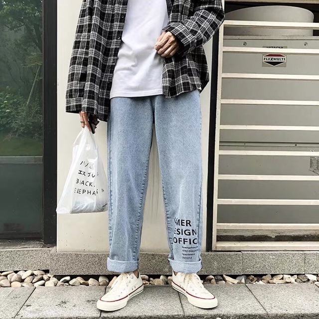 [Mã SKAMAP6 giảm 8% TỐI ĐA 50K đơn250K] QUẦN BAGGY JEANS UNISEX ỐNG RỘNG | BigBuy360 - bigbuy360.vn