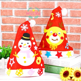 Nón noel tự trang trí