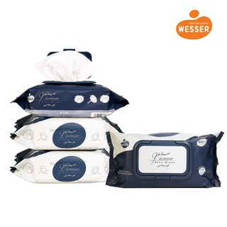 KHĂN ƯỚT WESSER KHÔNG MÙI 80 TỜ - XUẤT HÀN