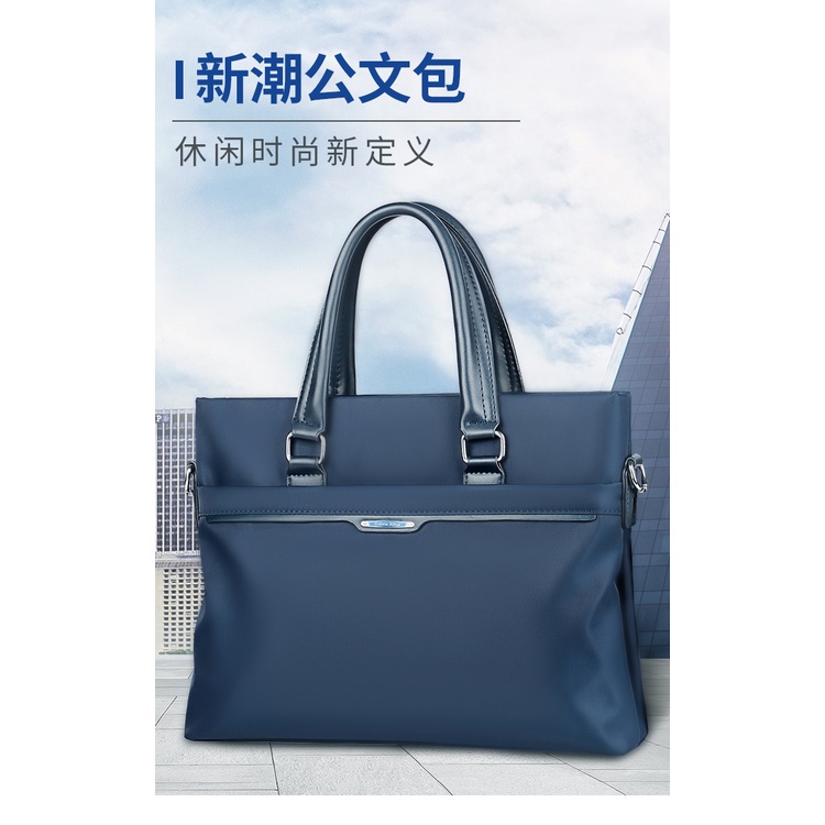 Túi xách tay bằng vải Canvas chống thấm nước phong cách doanh nhân 2021 | BigBuy360 - bigbuy360.vn