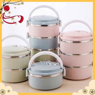 hộp cơm camen 4 ngăn INOX- giữ nhiệt loại tốt [SALE]