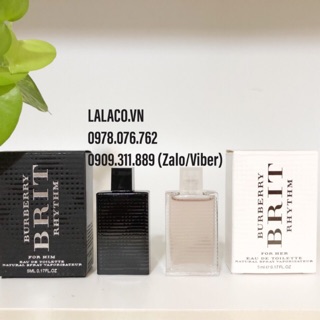 [Mini] Nước Hoa Burberry Brit Rhythm 5ml - Hàng Pháp
