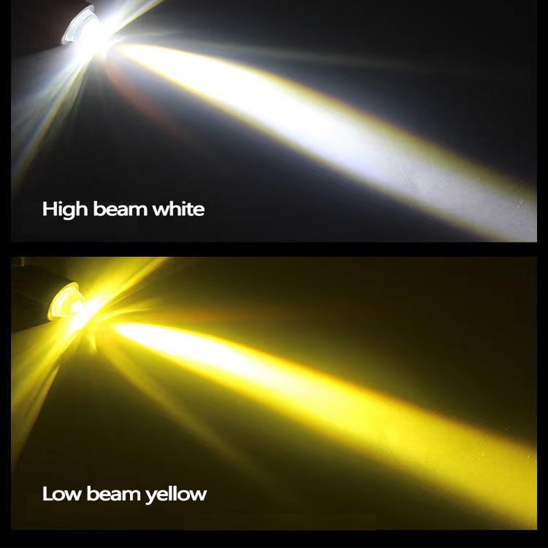 Đèn Pha Led H4 BA20D CSP 12V 12000LM Siêu Sáng Dành Cho Xe Mô Tô