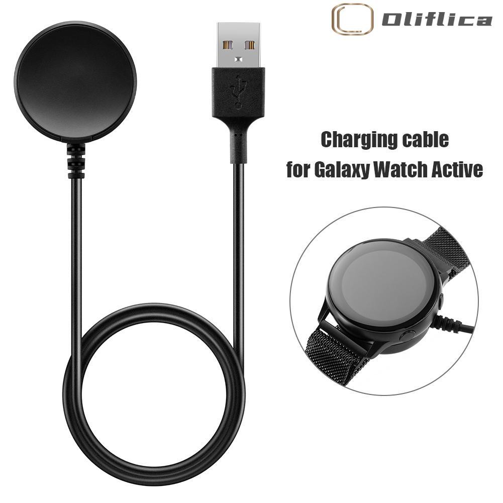 Cáp Sạc Usb Không Dây 1m Cho Đồng Hồ Samsung Galaxy Watch Active