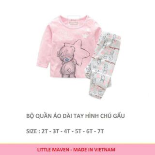Combo 2 bộ little bé gái 300K