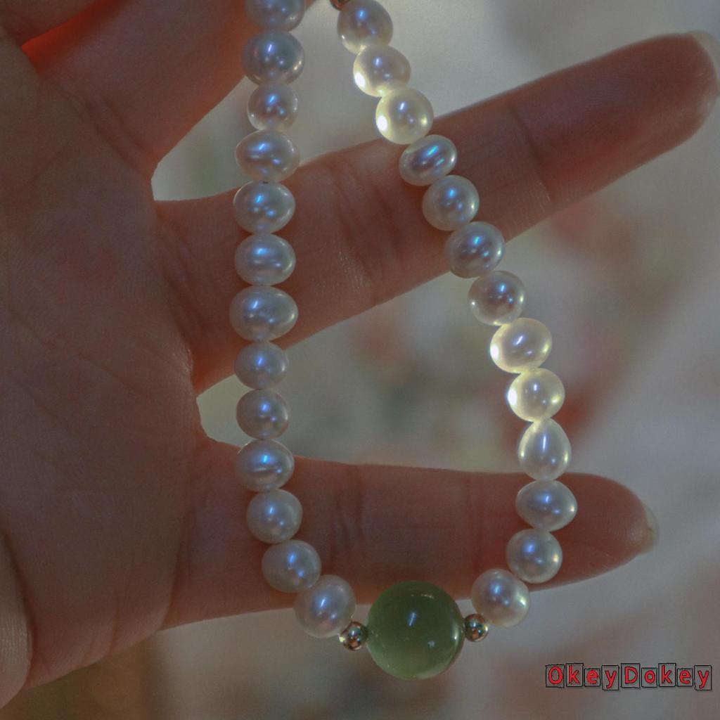 Vòng Tay Chuỗi Hạt Ngọc Trai May Mắn Cho Nữ