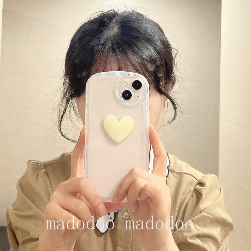 Vivo Y50 Y30 Y30i Y15S Y15A Y01 Y02S V20 Pro Y72 Y55 5G Y91 Y91i Y93 Y95 Y19 S1 Y91C Y1S Y85 Y65 Y66 V5s V5 Lite V9 Youth Oval Edge Candy Cute Simple Love Airbag Anti-fall Full Back Cover Clear Soft Phone Case NKS 18
