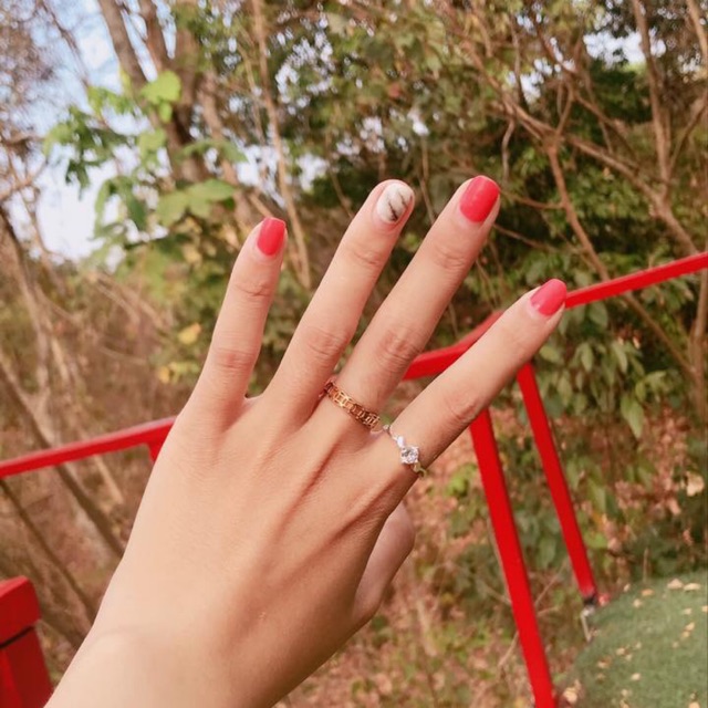 Nhẫn xi bạc (được chọn mẫu)
