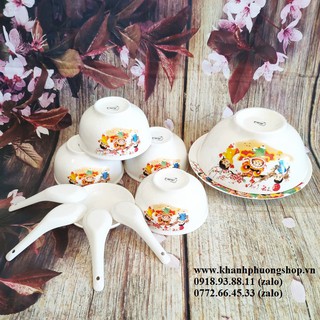 bộ chén tô dĩa sứ - chén tô dĩa sứ