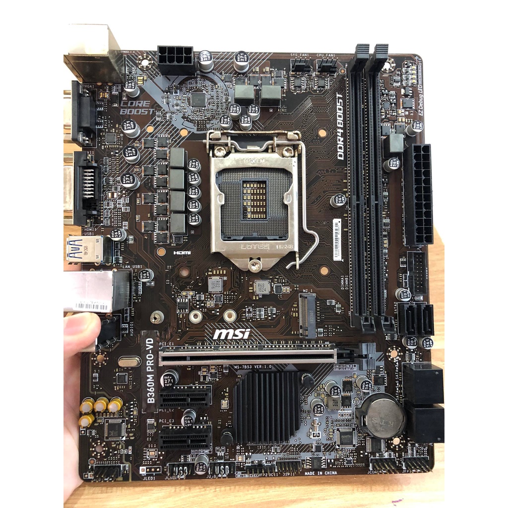 Main Msi B360M Pro-VD