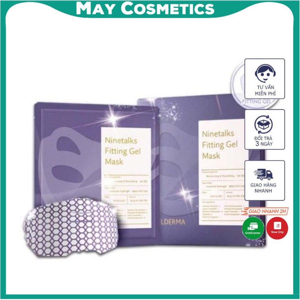 Mặt nạ thạch Celderma Ninetalks Fitting Gel Mask hộp 2 miếng