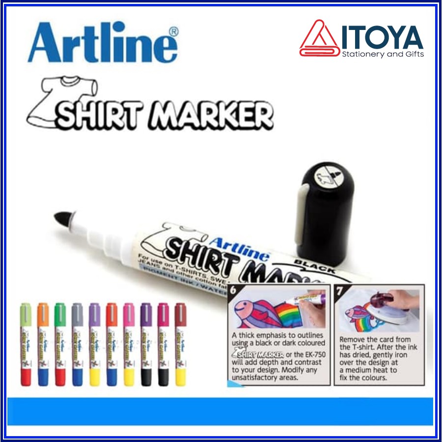 Bút vẽ áo Shirt marker Artline EKT-2, 2.0mm