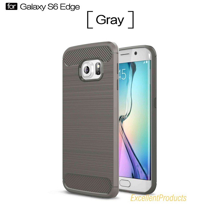 Ốp lưng TPU chống sốc cho Samsung Galaxy S6 Edge hiệu Likgus (bảo vệ toàn diện, siêu mềm mịn) - Hàng chính hãng