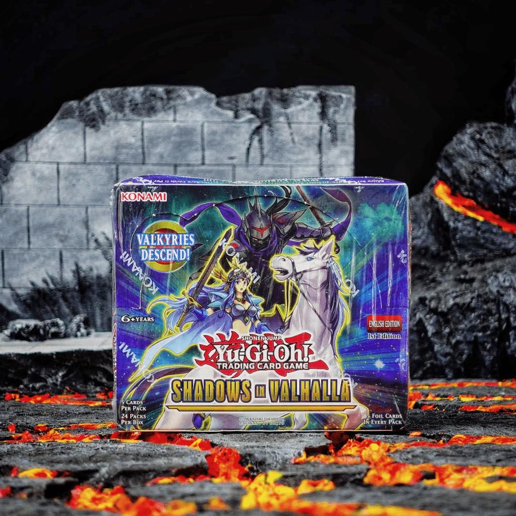Thẻ bài Ygo tcg shadows in valhalla booster box 1st edition shva build deck phiên bản tiếng Anh YGTCGBOOB28