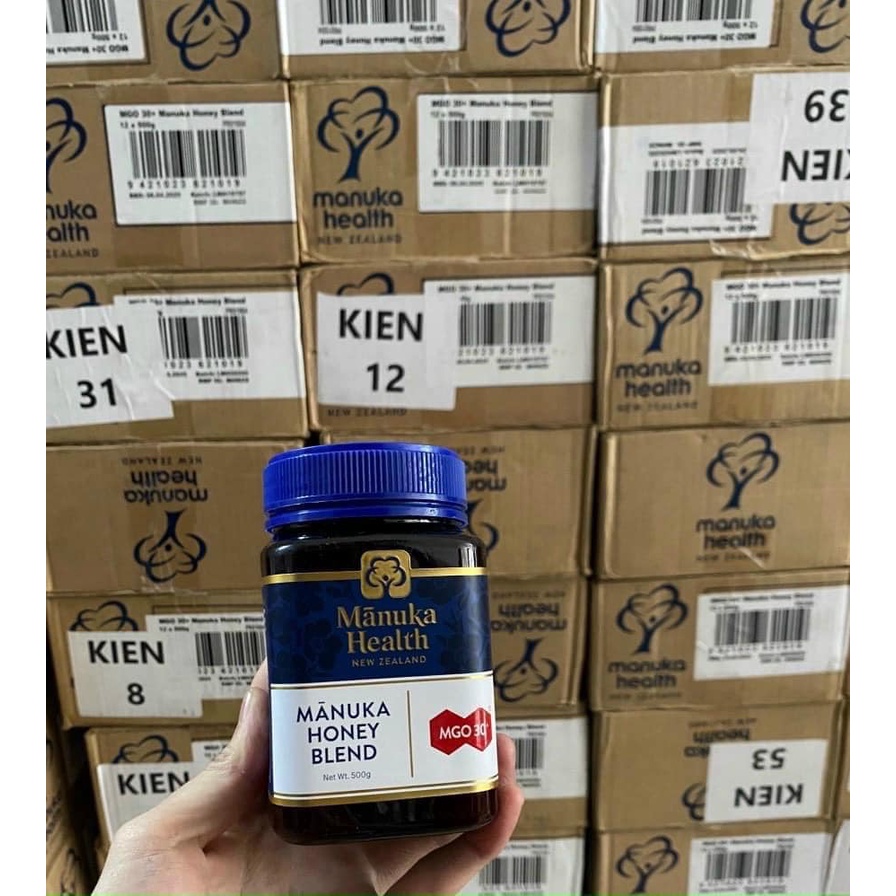 MẬT ONG MANUKA HEALTH MGO 30+ MANUKA HONEY BLEND 500G CHÍNH HÃNG - 10928
