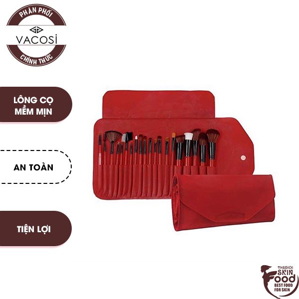 Bộ Cọ Cá Nhân Nâng Cao Vacosi Advanced Brush Set(20 Cây) #BC25