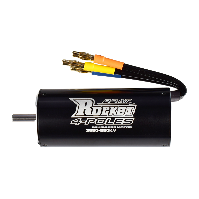 Động Cơ Không Chổi Than Rocket 3680 Chống Thấm Nước 880KV Cho Thuyền Điều Khiển Từ Xa M41 Catamaran Spartan 800mm-1000mm