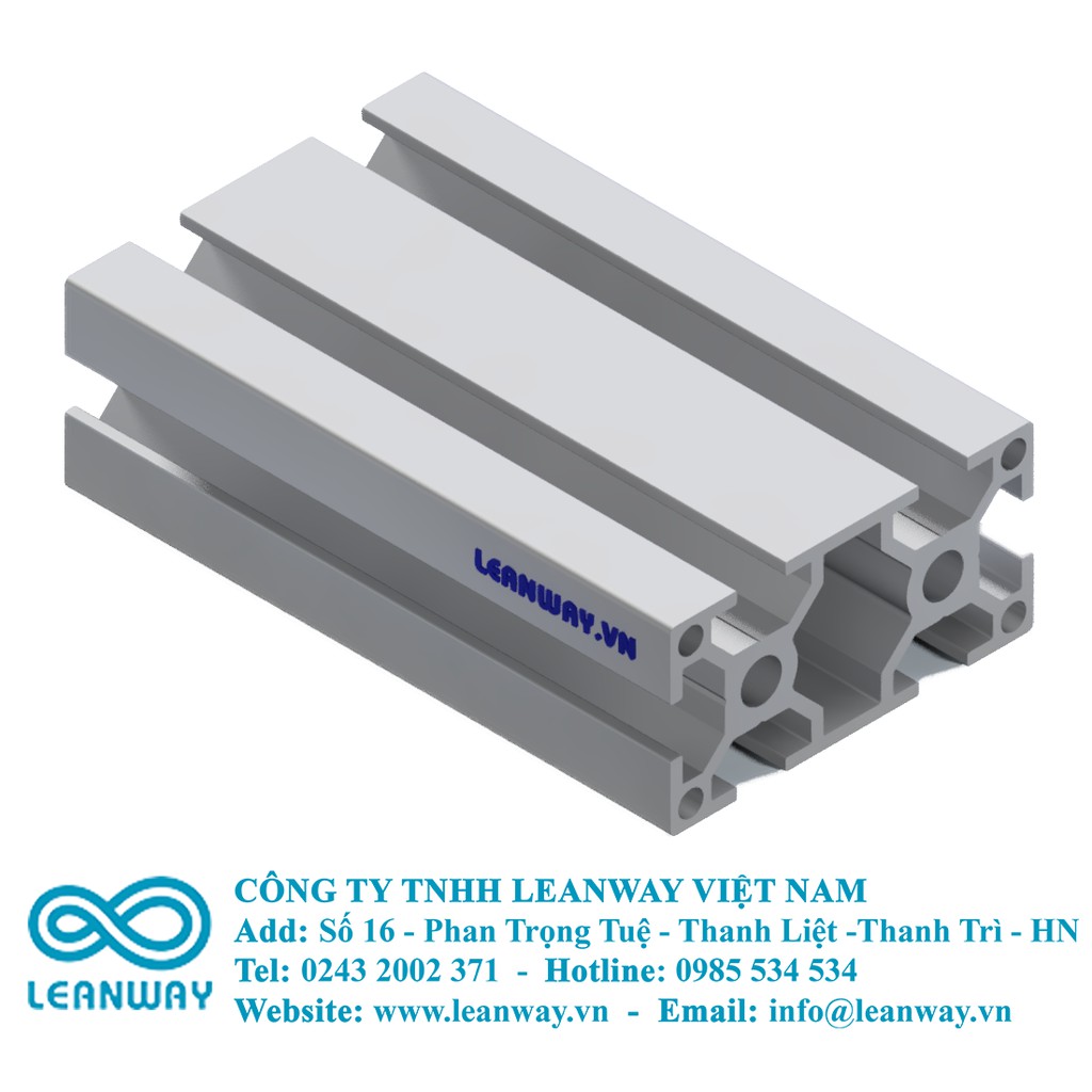 Nhôm định hình 30x60 (LWA-3060-1595-27) | BigBuy360 - bigbuy360.vn