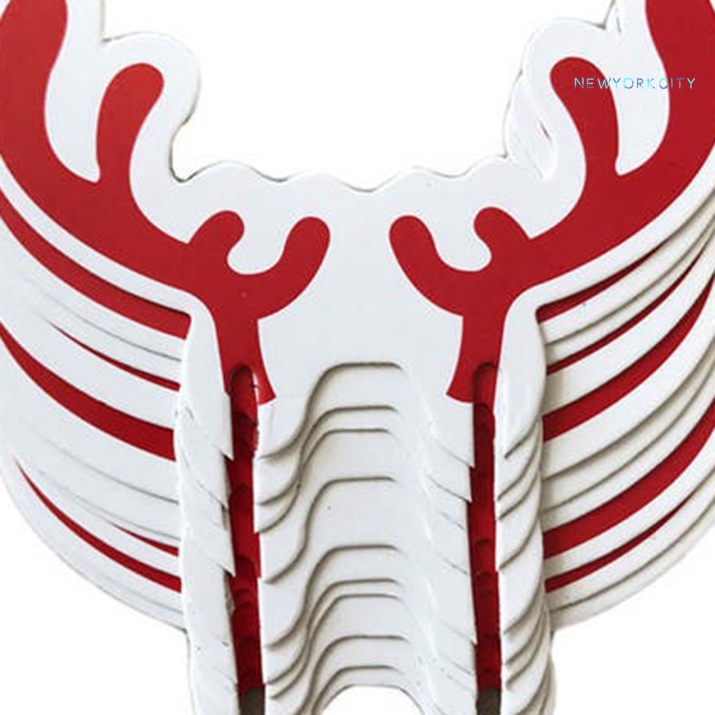 Set 10 Thẻ Giấy Trang Trí Chai Rượu Hoạ Tiết Giáng Sinh Dễ Thương