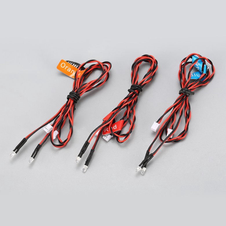 Bộ đèn LED nhấp nháy 12 bóng cho ô tô RC 1/10 1/8 RC HSP CC01 SCX10