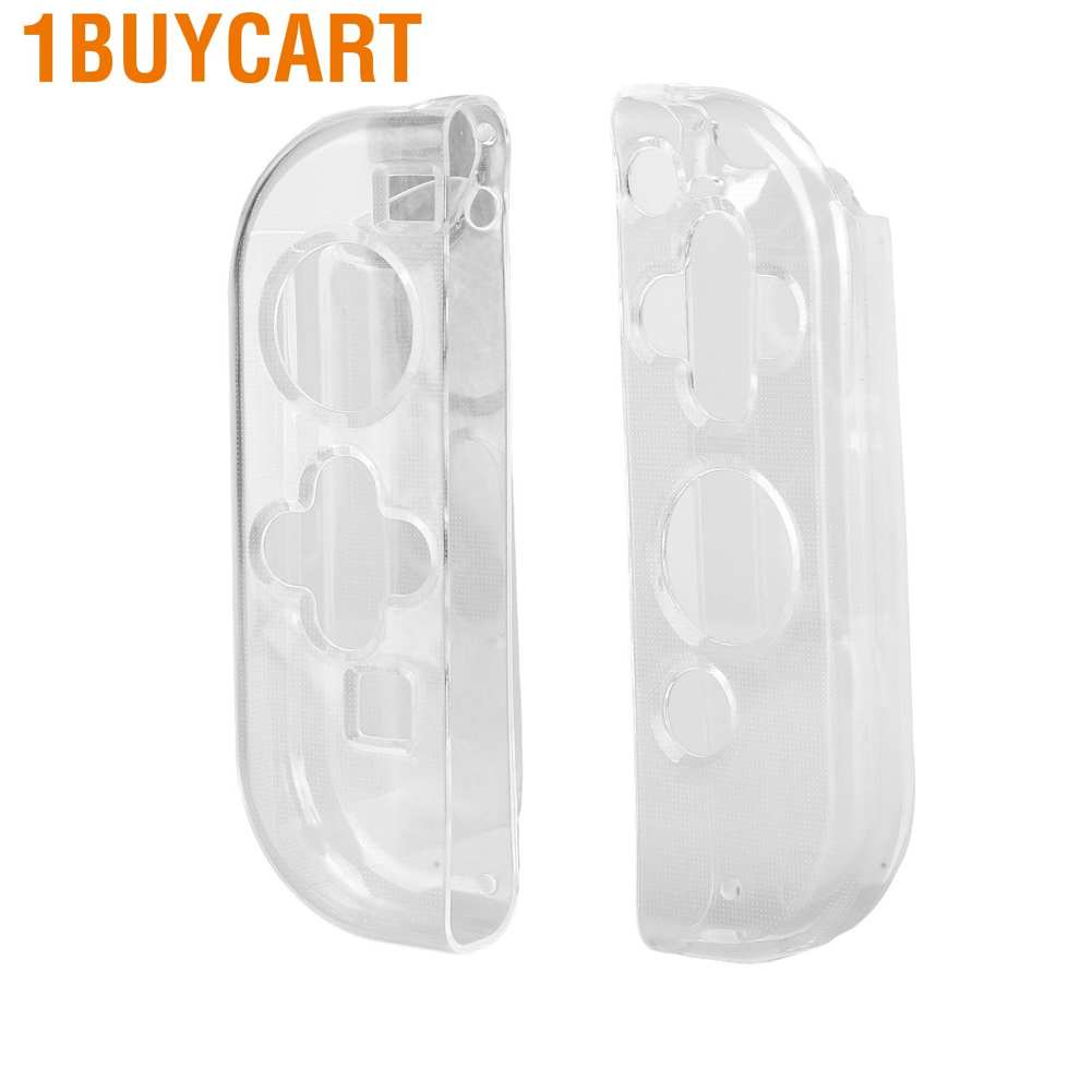 1buycart kinect sensor adapter For Switch Protective Case Cover TPU Split‑Type Game Console Shell Protector Transparent
