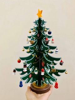 Cây thông Noel gỗ