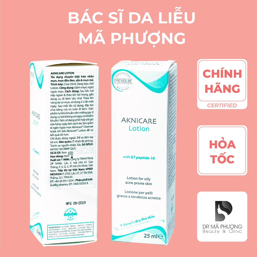 Aknicare Lotion giảm mụn 25ml