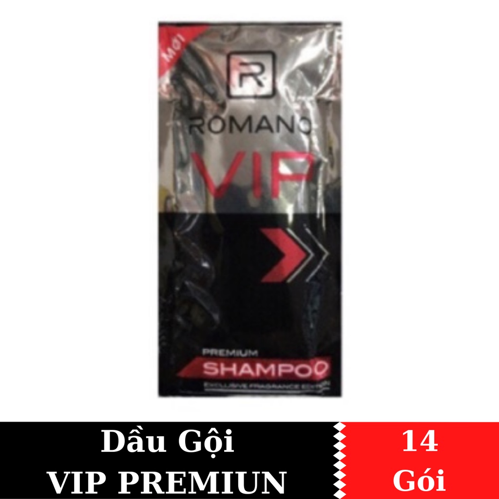 DÂY DẦU GỘI ROMANO NAM GIỚI 5g x 14 Gói