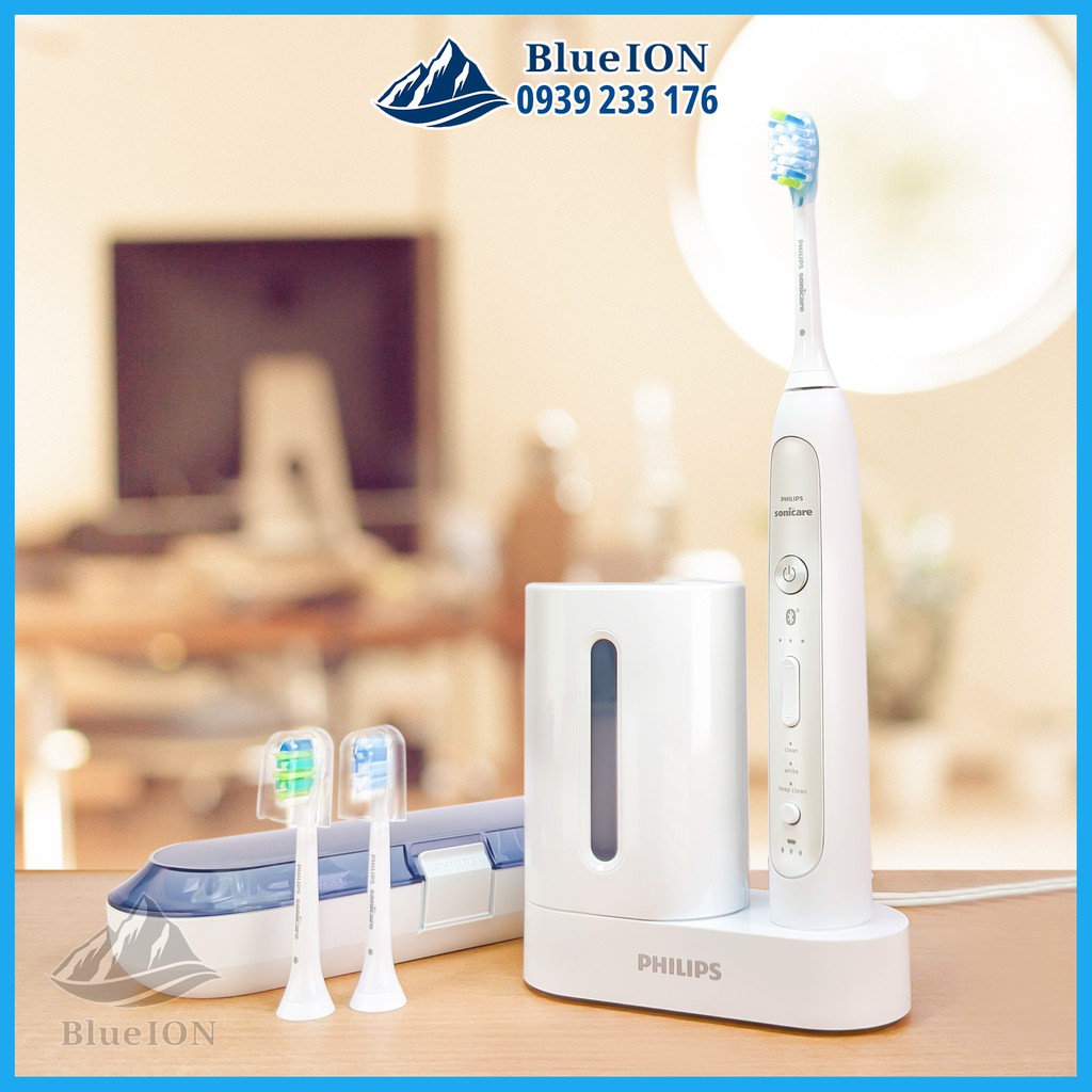 [Hàng Mỹ] Bàn chải điện Philips Sonicare FlexCare Platinum Connected HX9193/04