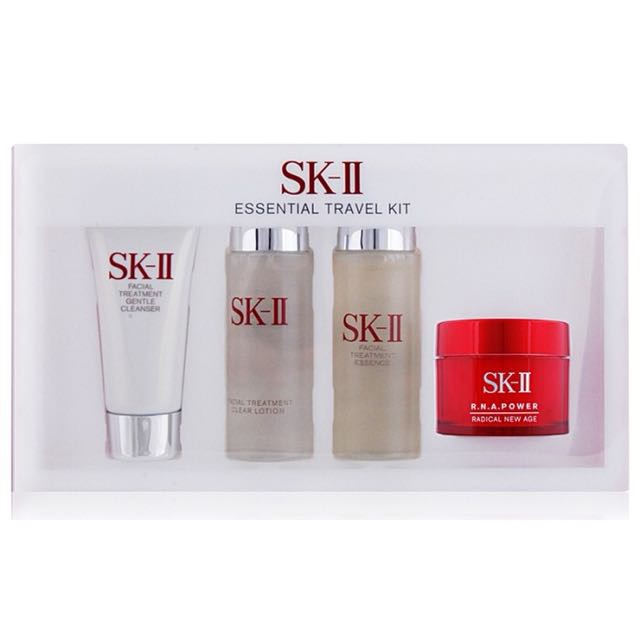 Bộ 4 Sản Phẩm Dưỡng Da SK-II Essential Travel Kit