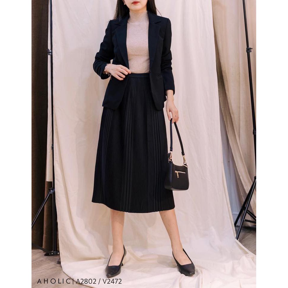 [Mã FADIRECT20 giảm 20K đơn 99K] Chân Váy ZR xếp ly