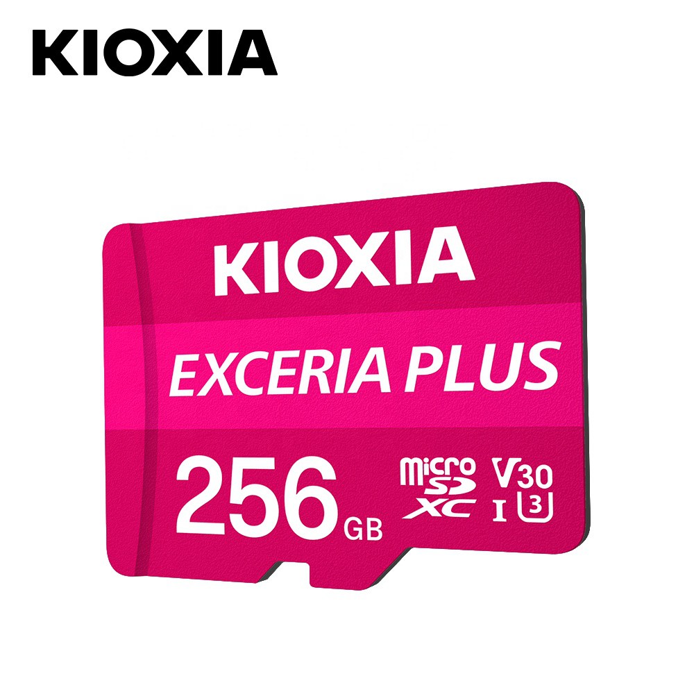 Thẻ nhớ MicroSDXC Kioxia Exceria Plus 32GB / 64GB / 128GB / 256GB U3 4K V30 A1 (Tím)