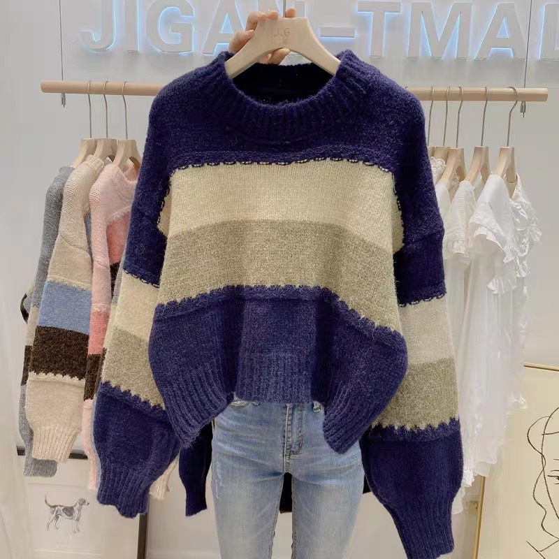 Áo Len Nữ Sọc Lửng 780 | BigBuy360 - bigbuy360.vn