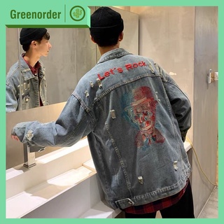 Áo Jeans Jacket unisex phong cách vintage bụi bặm