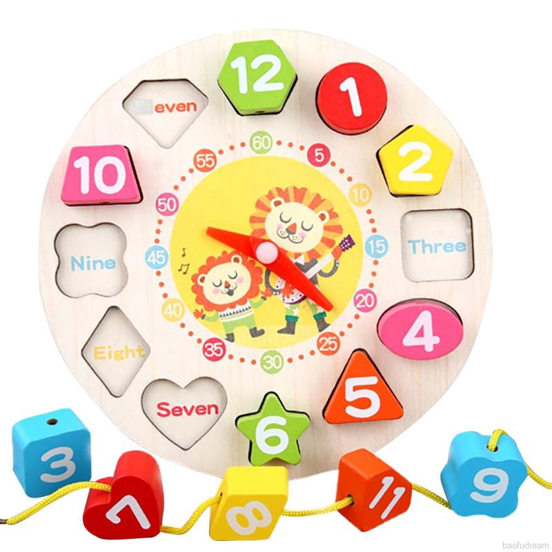 ❤Preschool Children's Early Education Teaching Aids Math Wooden Toys