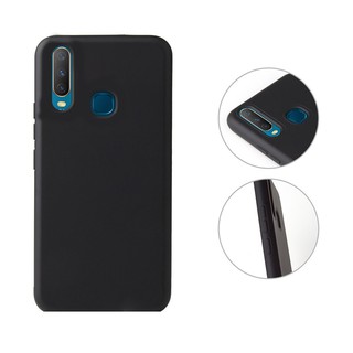 Ốp lưng silicon màu đen VIVO Y15, Y17, Y12