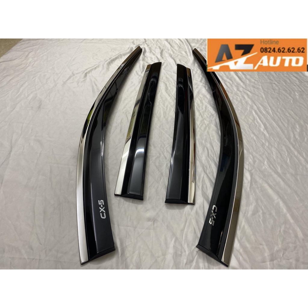Vè che mưa Mazda CX5 2018-2023 -chỉ innox