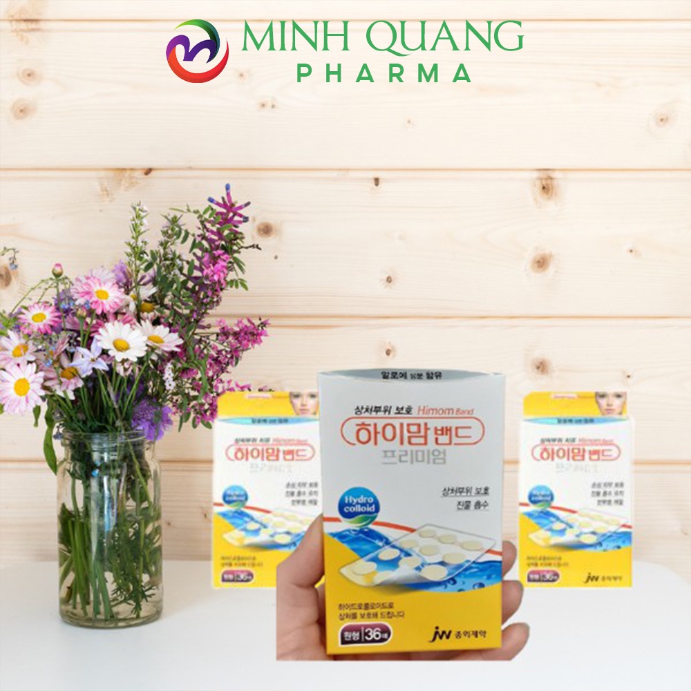Miếng dán mụn HIMOM BAND hộp 36 miếng