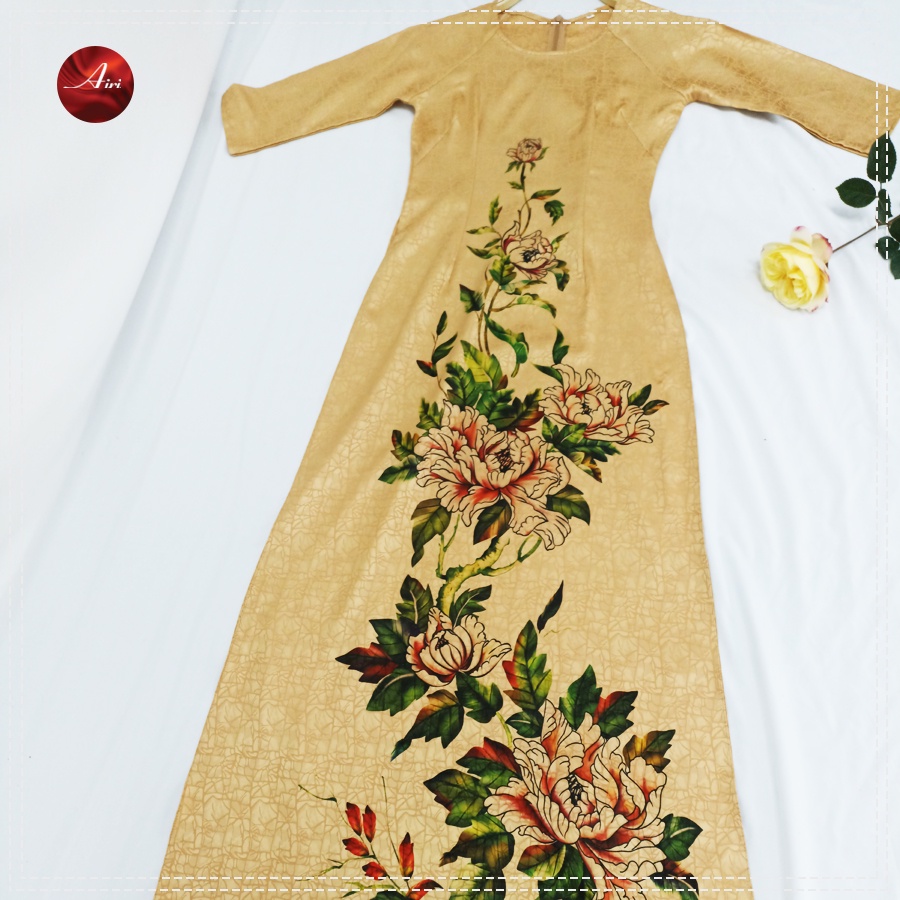 Áo dài cao cấp lụa Đông Hưng - Áo Dài Airi