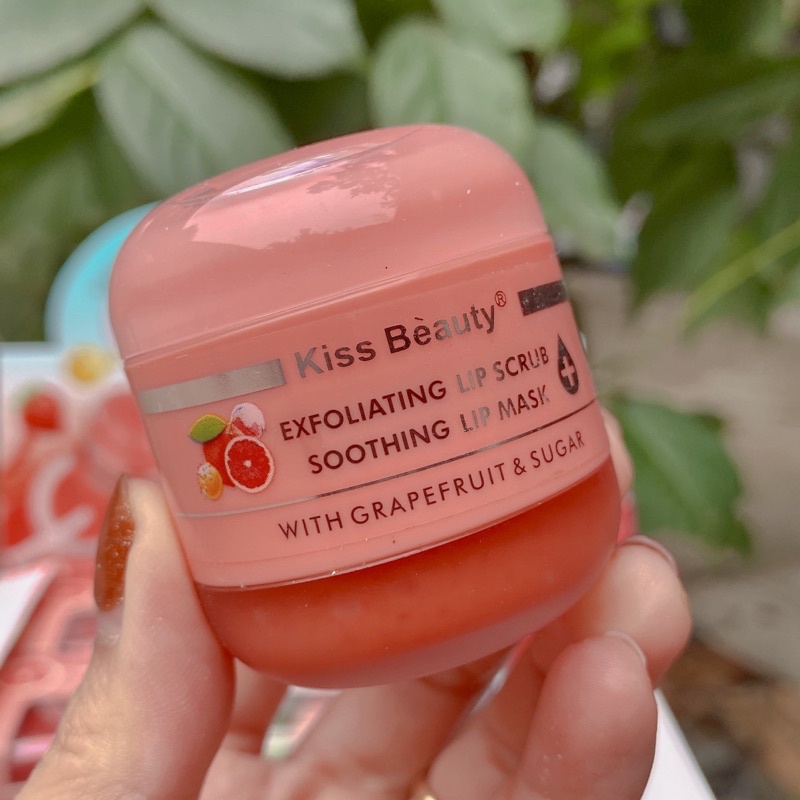 Lẻ 1 lọ tẩy da chết nạ dưỡng hồng môi kissbeauty