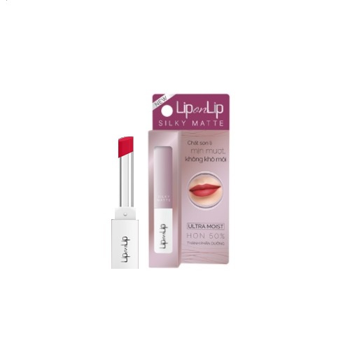 Son lì siêu mịn dưỡng tối ưu Lip On Lip Silky Matte 2,2g | BigBuy360 - bigbuy360.vn