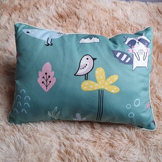 Vỏ gối trẻ em Cotton 100% nhiều màu, 30x45cm (1 cái) [ Tặng Tranh Canvas Để Bàn ] ]